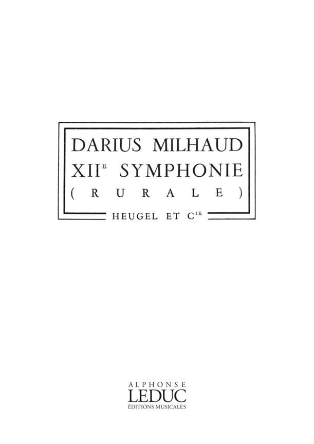 Symphonie N012 Rurale